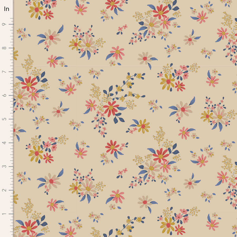 Tilda Daisyfield Cream