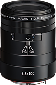 Pentax HD DFA 100 Macro F/2.8 ED AW Black