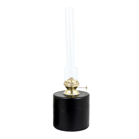 Fotogenlampa Rak Stor Svart 