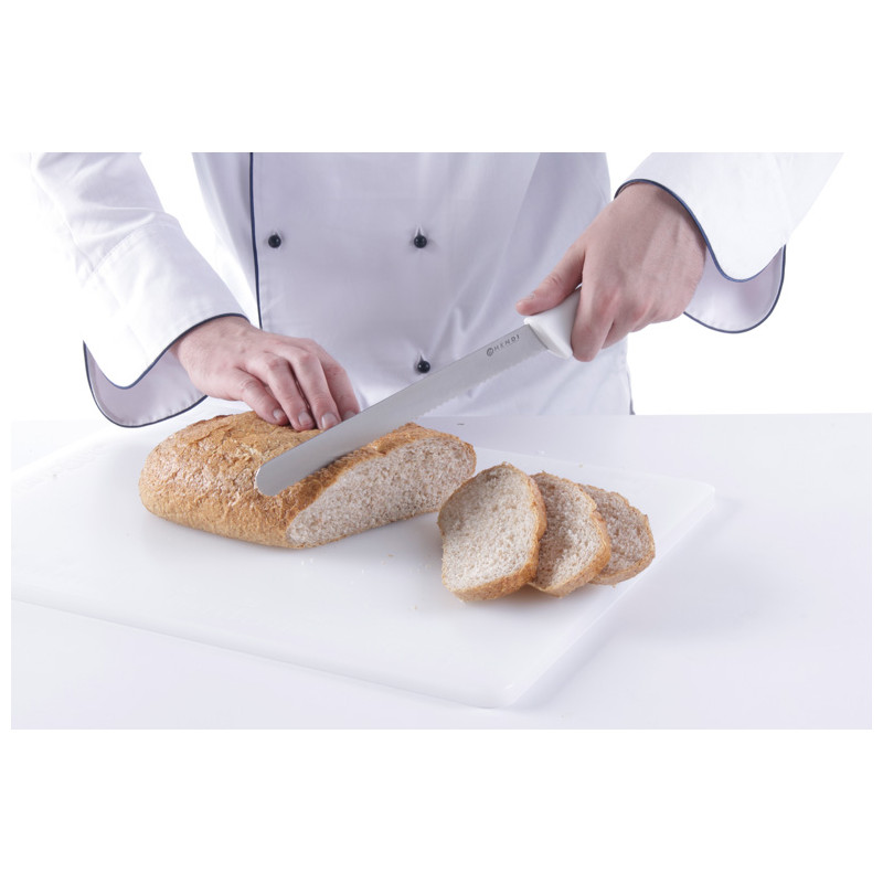Cook´s Knives - set on 7  White - Cheese & Bread - 8