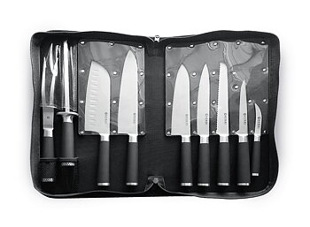 Knivset i 9 delar
