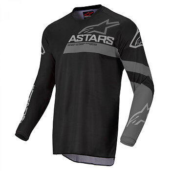 Alpinestars Racer Graphite Barn Crosströja Svart/Mörkgrå