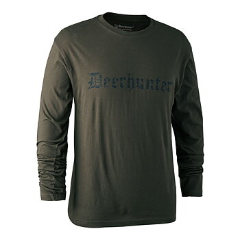 Deerhunter Logo T-shirt with long sleeves