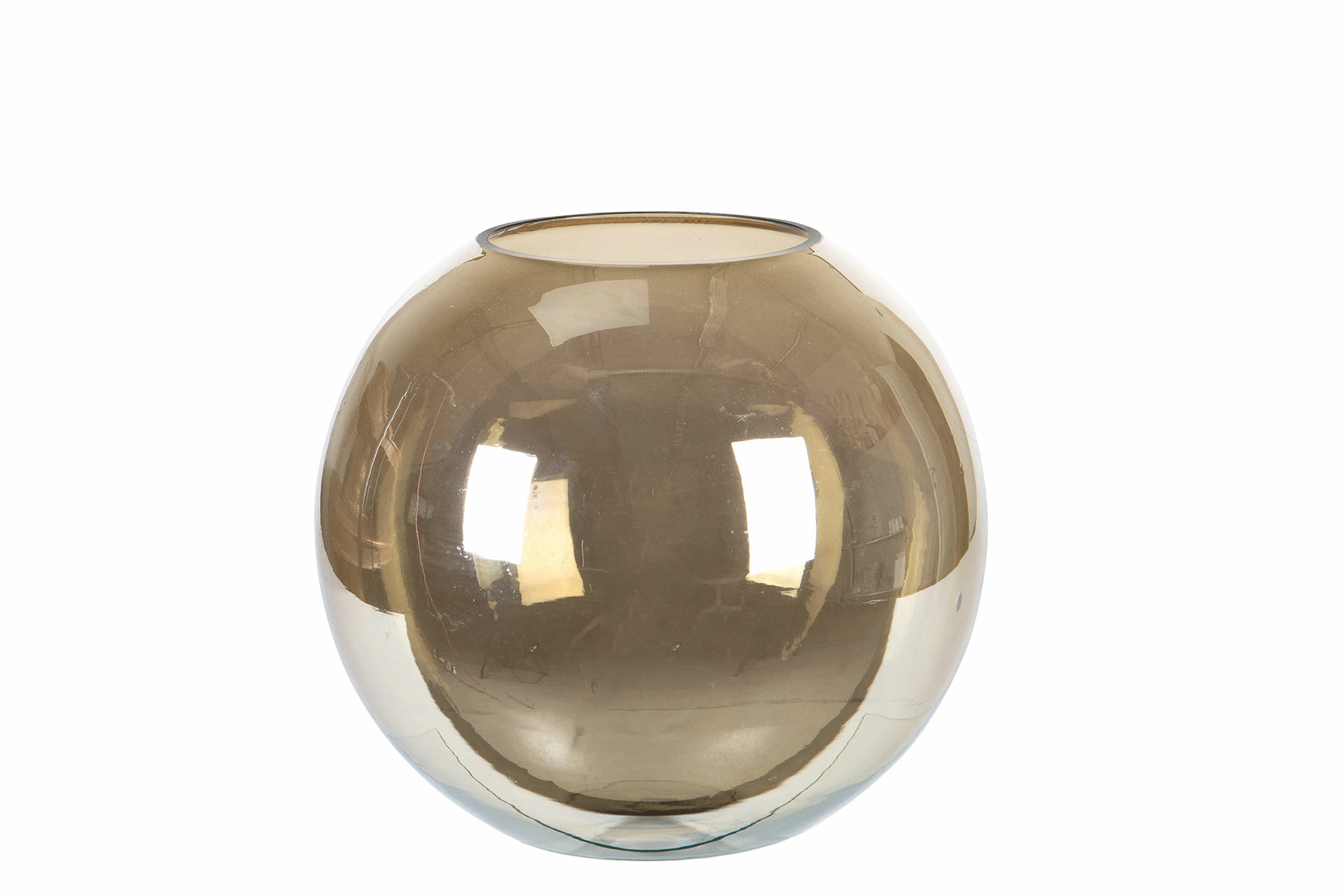 Glasvas Klot Champagne
