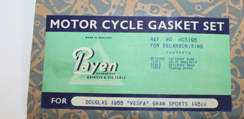 Tiiviste NOS Vespa Douglas Gran Sports 1955, 145cc - 2