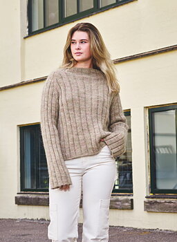 Tröja i bred resår - Berta & Angel by Permin