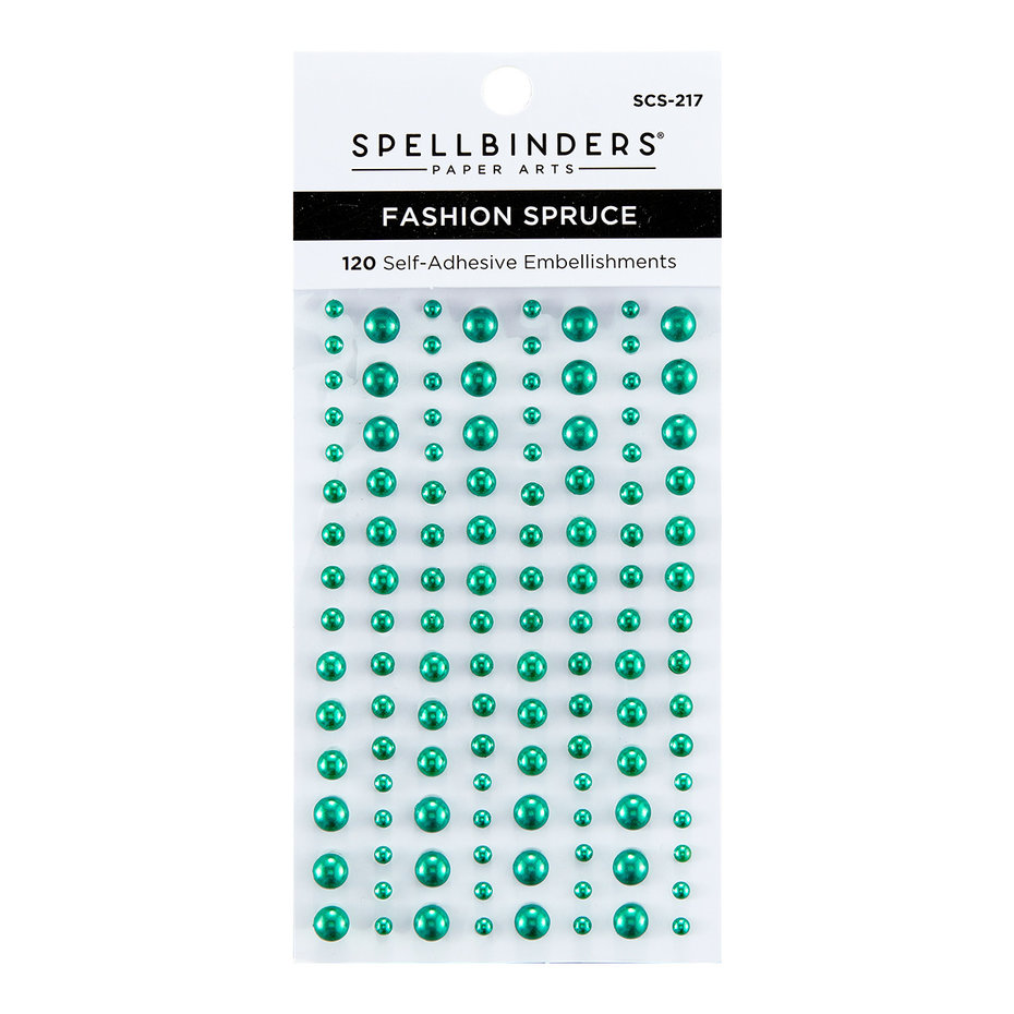 Spellbinders -Fashion Spruce Color Essentials Pearl Dots