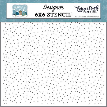 ECHO PARK PAPER-Wintertime Sky Stencil