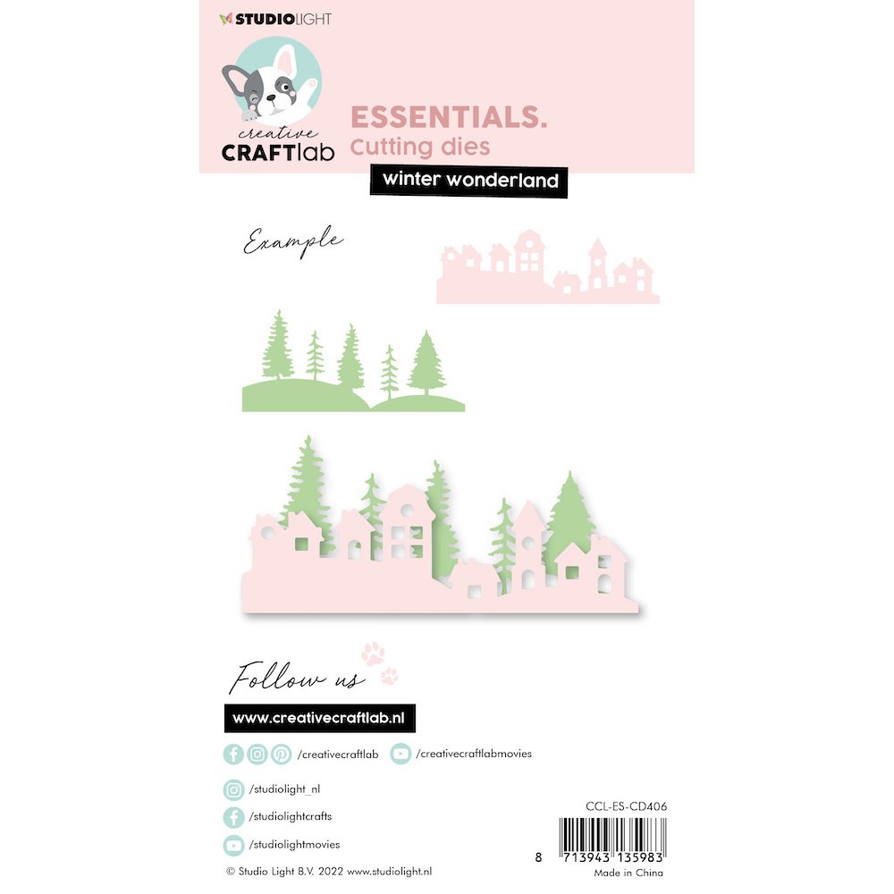 Studio Light WINTER WONDERLAND Essentials Dies  - 2