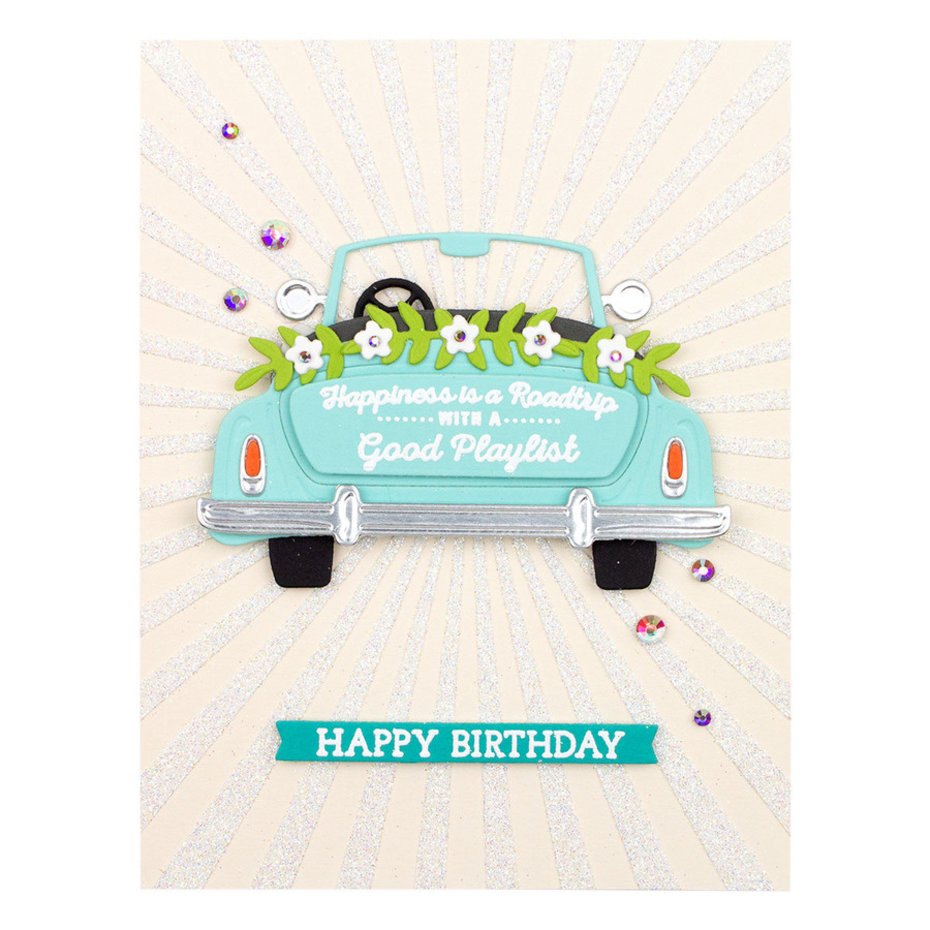 Spellbinders Sun Burst Stencils - 4
