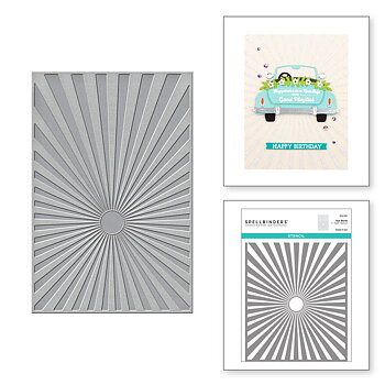 Spellbinders Sun Burst Stencils