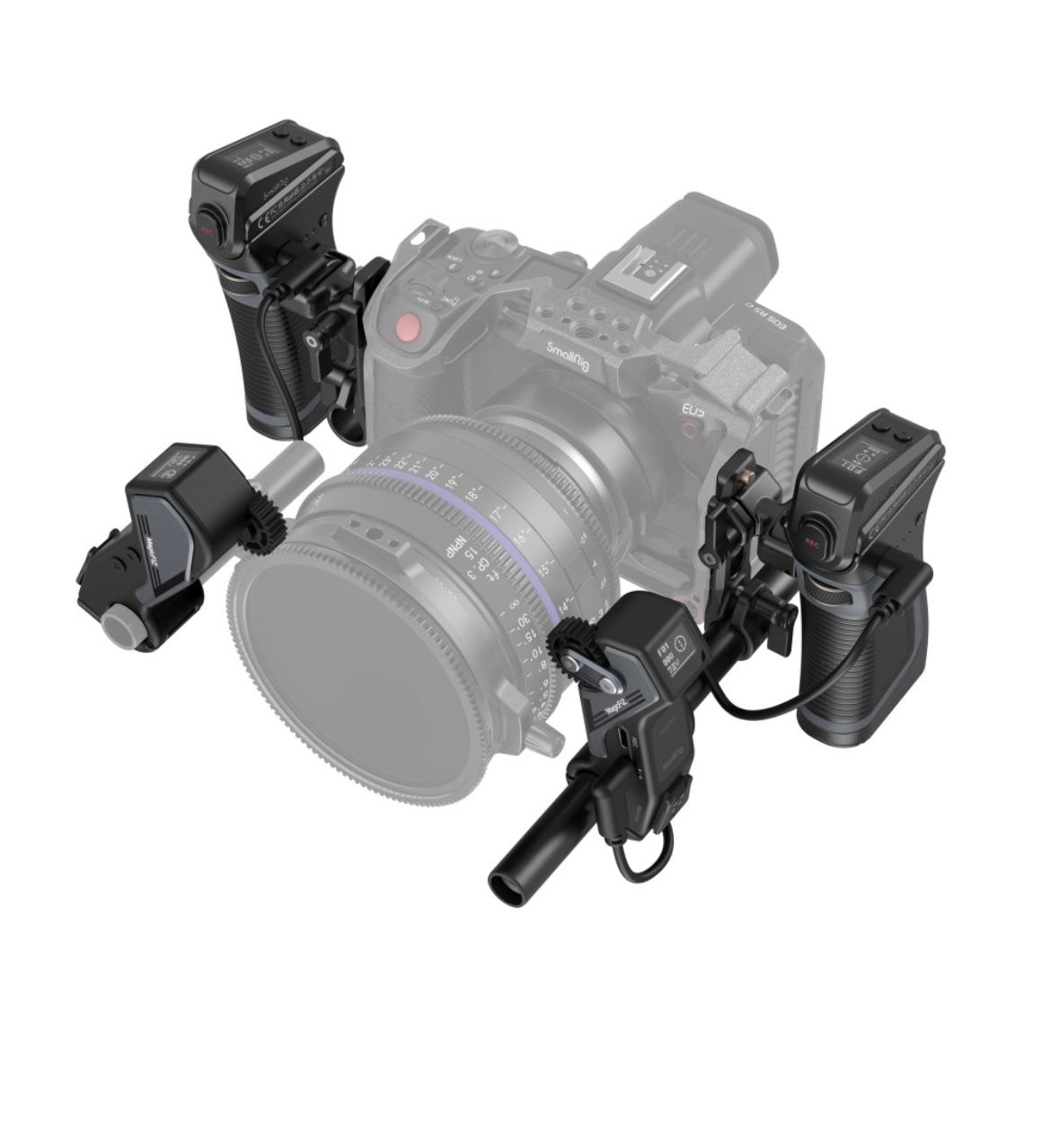 SmallRig MagicFIZ Wireless Follow Focus Handgrip Kit 3782 - 10