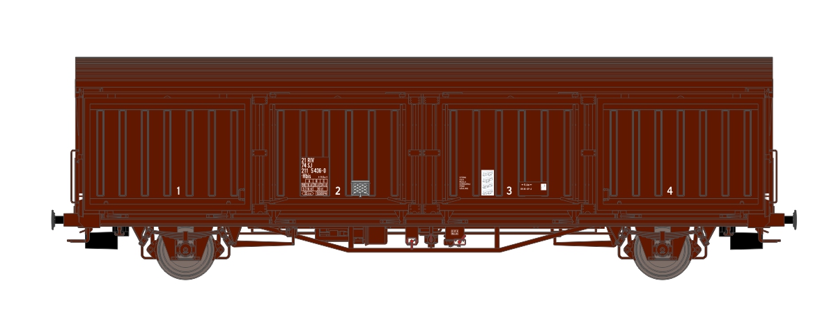 Godsvagn Hbis 21 74 211 5 436-0 - 2