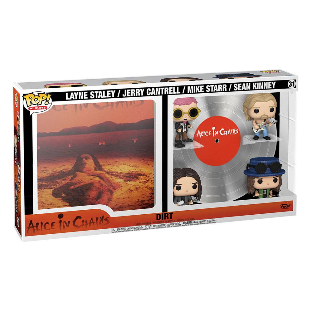 Alice in Chains POP! Albums DLX Vinyl Figure 4-Pack Dirt  - 2