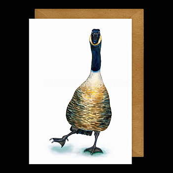 Gus the Goose Gåsen Vykort - Charlotte Nicolin - 813