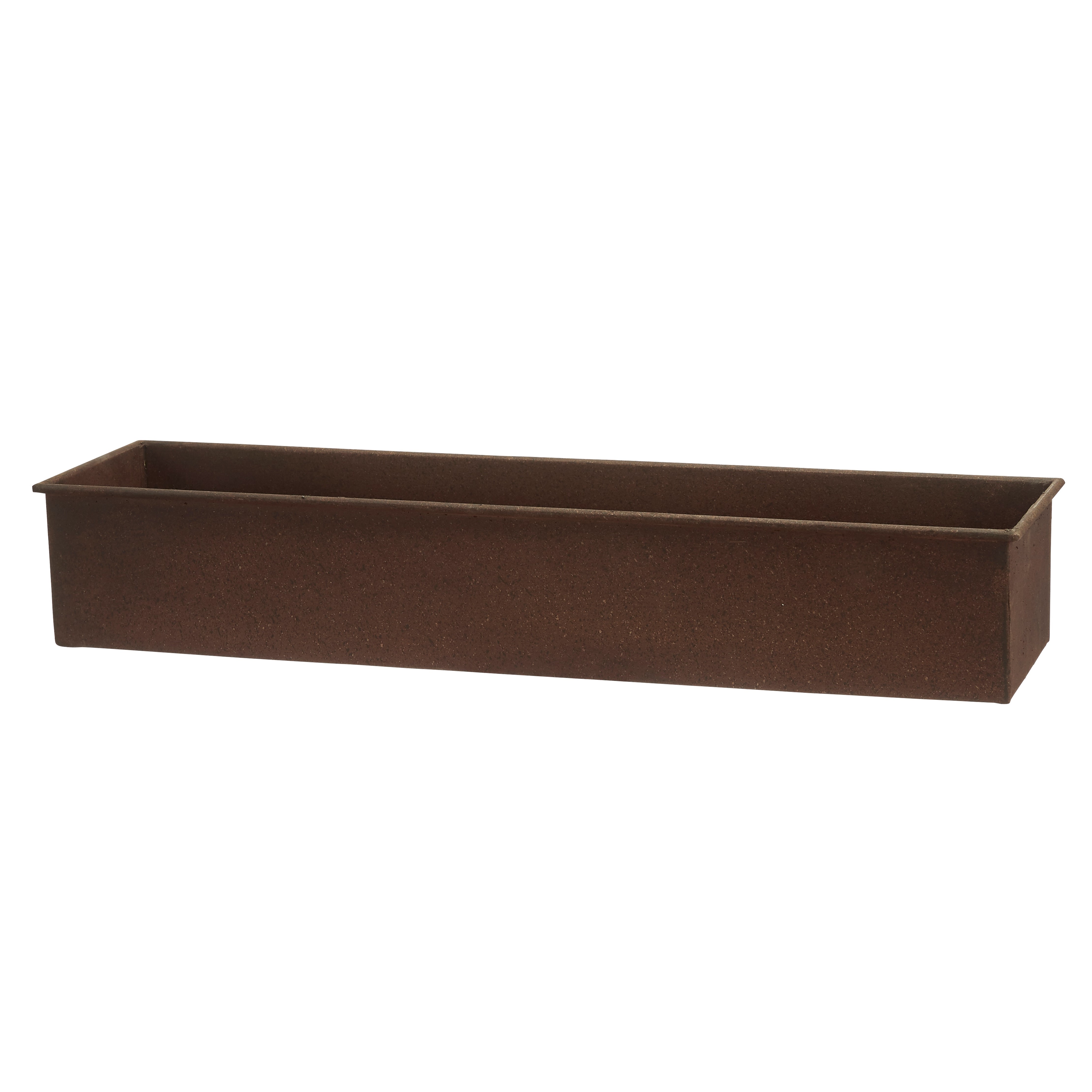 Rektangulär planteringslåda Rost - Stor - 3