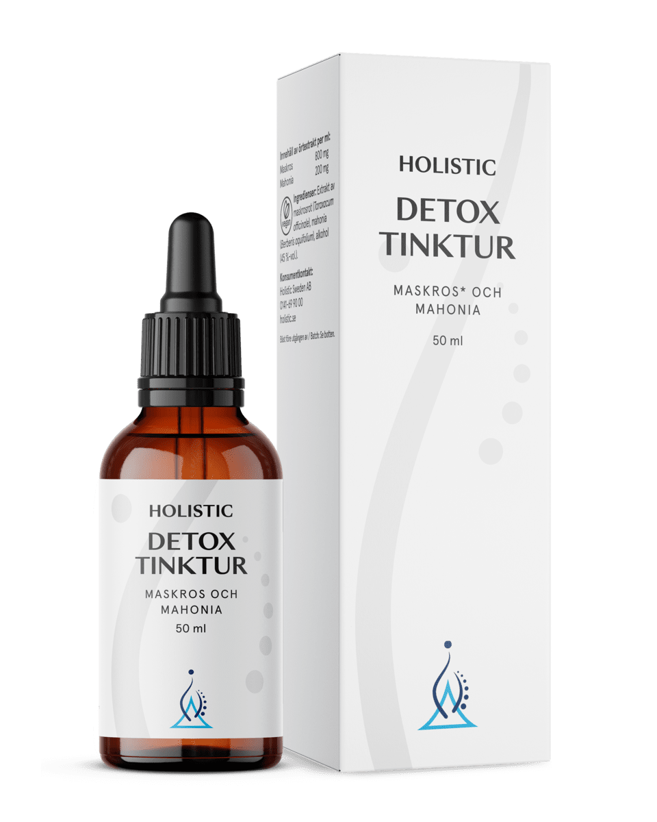 Detox Tinktur, 50 ml - Holistic