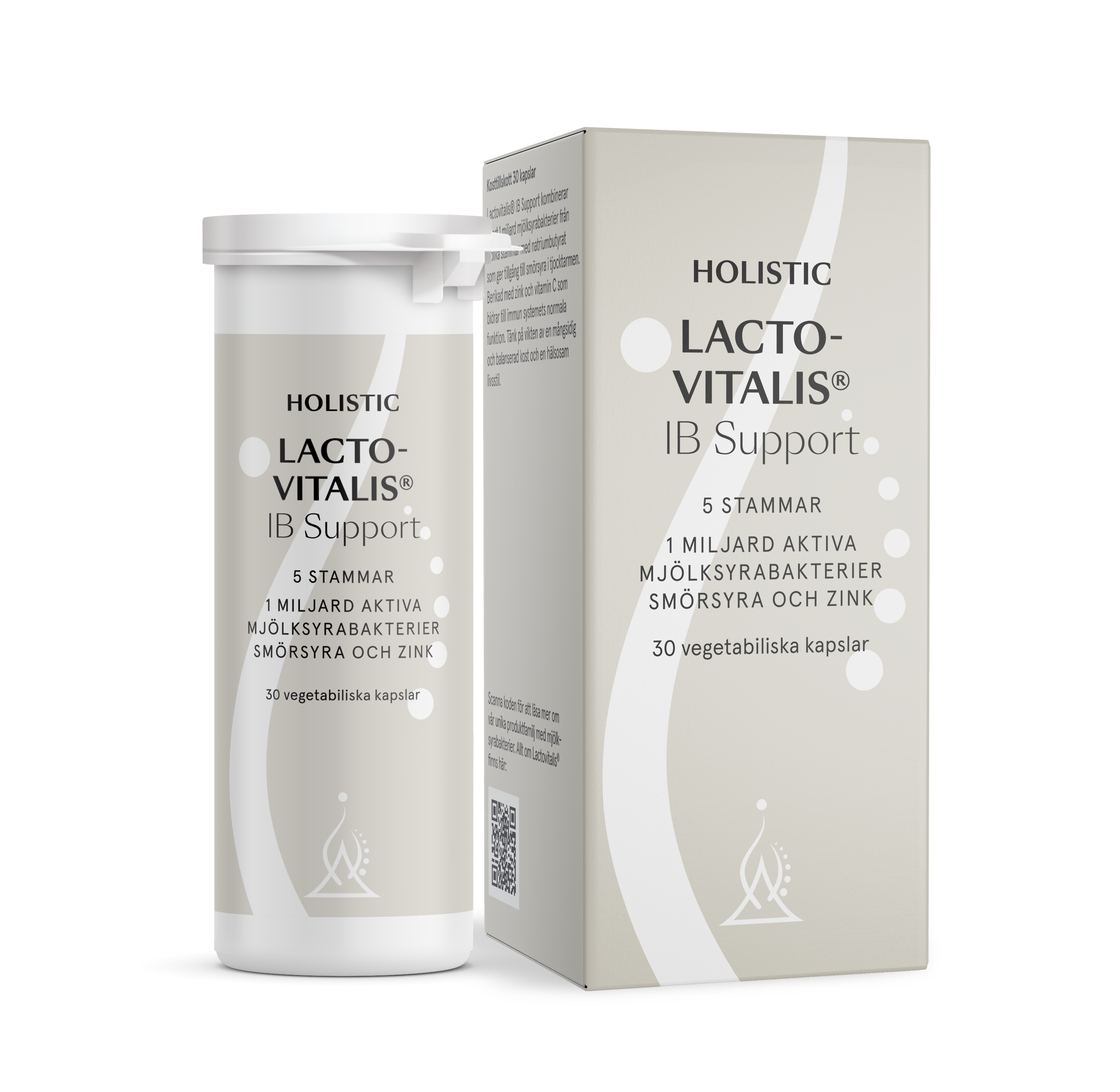 Lactovitalis®IB Support 30 kapslar - Holistic