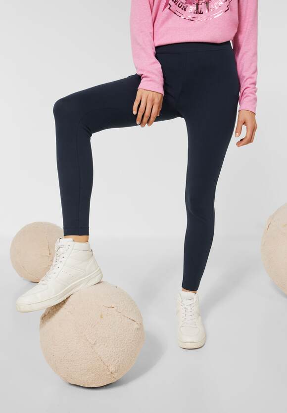 NOS Leggings 68cm Leg Length 7 - Deep Blue - Cecil