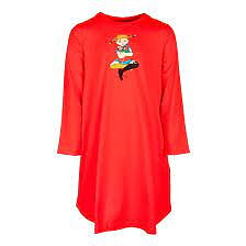 Pippi Hugs Nightgown Red