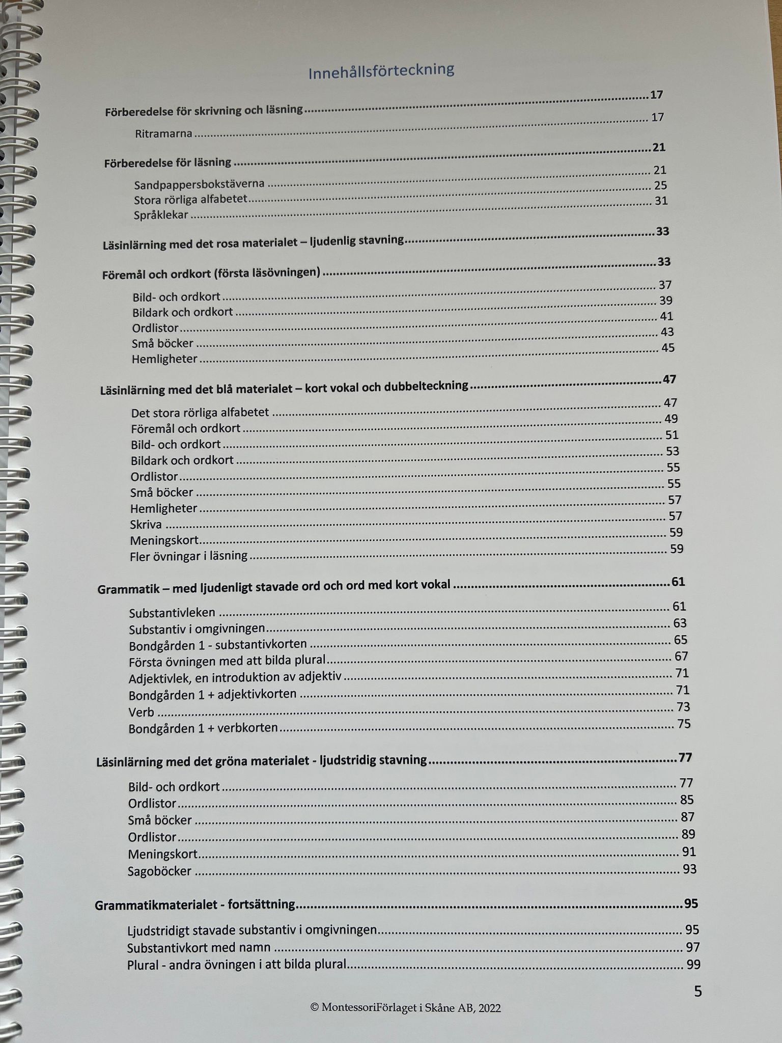 Manual  spårkmaterial  - 2