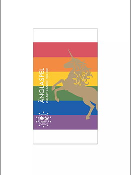 Änglaspel Unicorn, guld