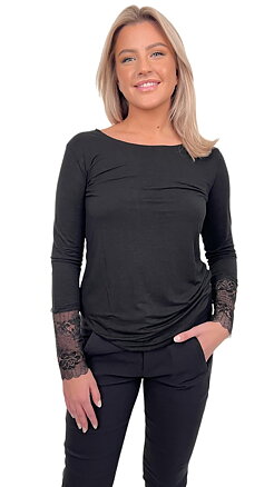 Top Lace - black