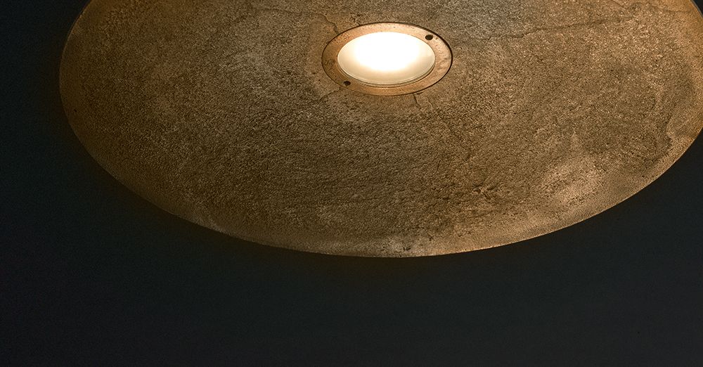 FLUENTE - Frezoli, Ceiling lamp - Dark brass - 10