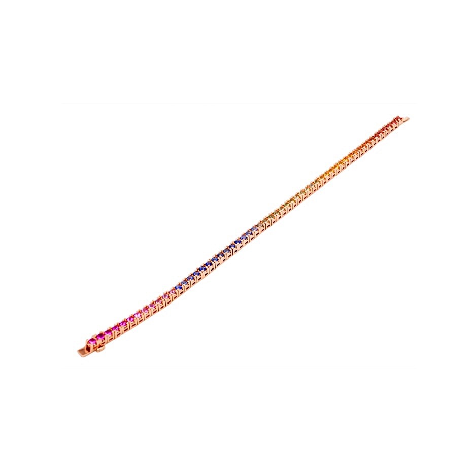 RAINBOW TENNIS BRACELET