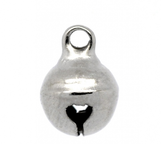 Berlock -  Bjällra, platina 11mm