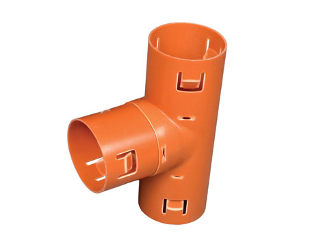 Grenrör dränering 80X90° PVC