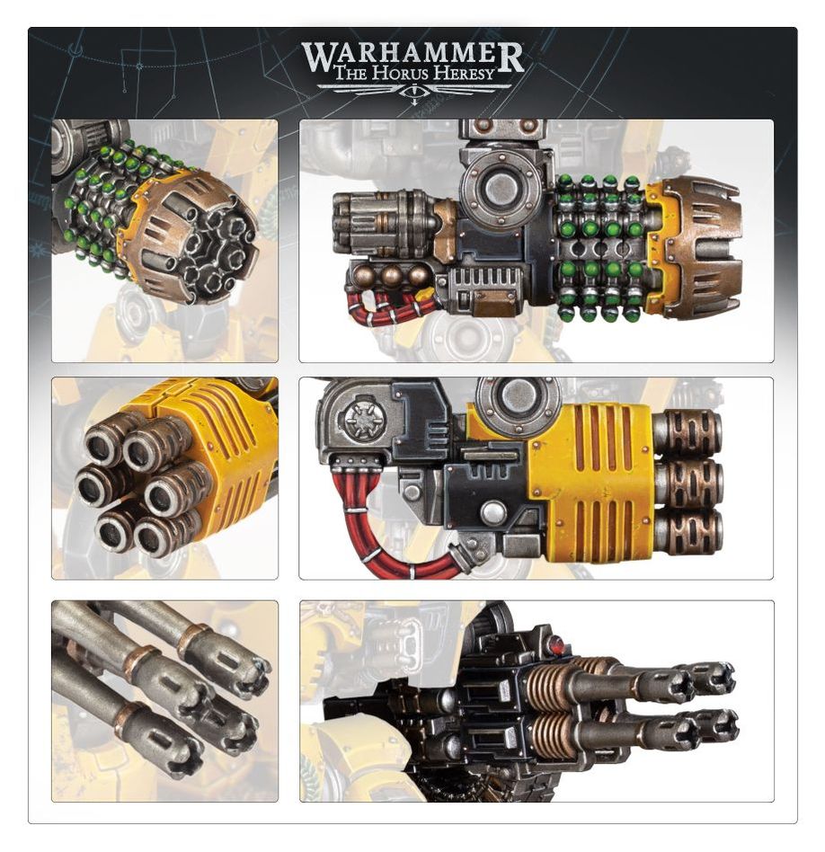 Legiones Astartes: Leviathan Siege Dreadnought Ranged Weapons Frame - 2