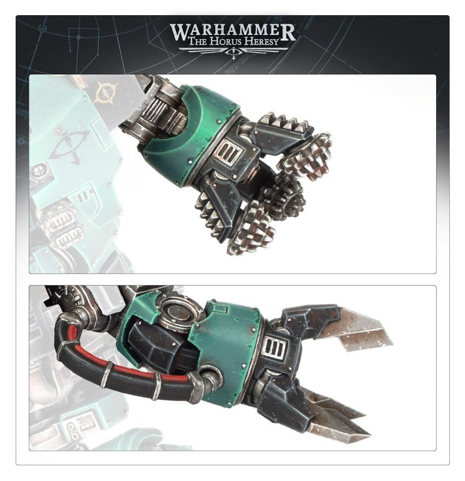 Legiones Astartes: Leviathan Siege Dreadnought Close Combat Weapons Frame - 2