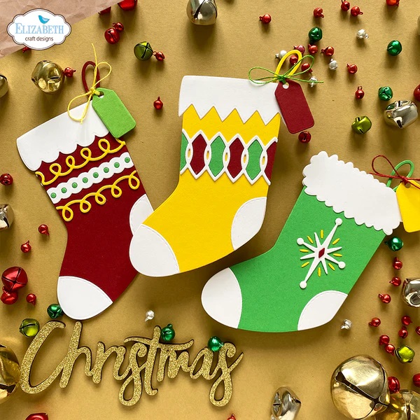 Elizabeth - Holiday Stocking -  12 dies - 3