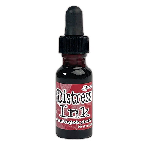 Tim Holtz Distress Ink Refill  -  Lumberjack Plaid