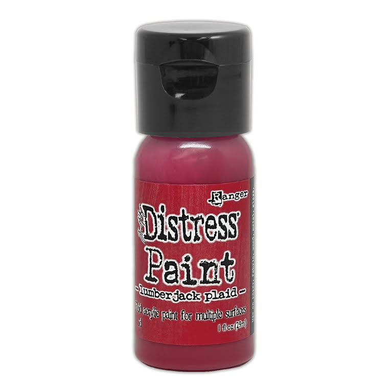 Tim Holtz  Distress Paint Flip Top -  Lumberjack Plaid