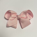 HÅRSPÄNNE ROSETT ROSA - 10 CM