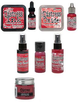 Tim Holtz Distress set - Lumberjack Plaid