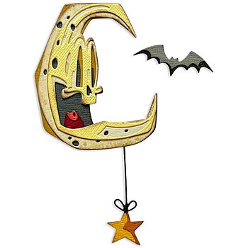 Tim Holtz Sizzix Thinlits Dies - Otis Colorize