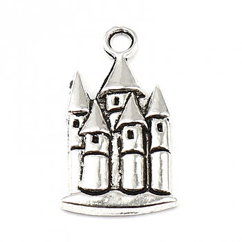 Charm ,  Castle, silver