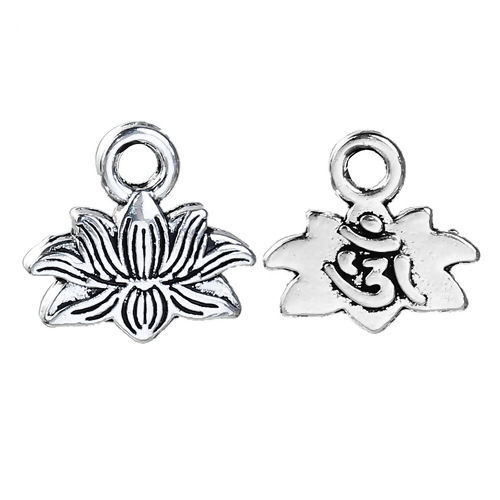 Berlock -Sahasrara, Lotus Yoga healing Silver