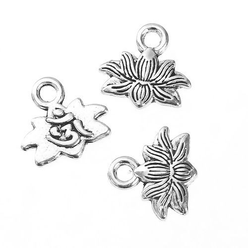 Berlock -Sahasrara, Lotus Yoga healing Silver - 2