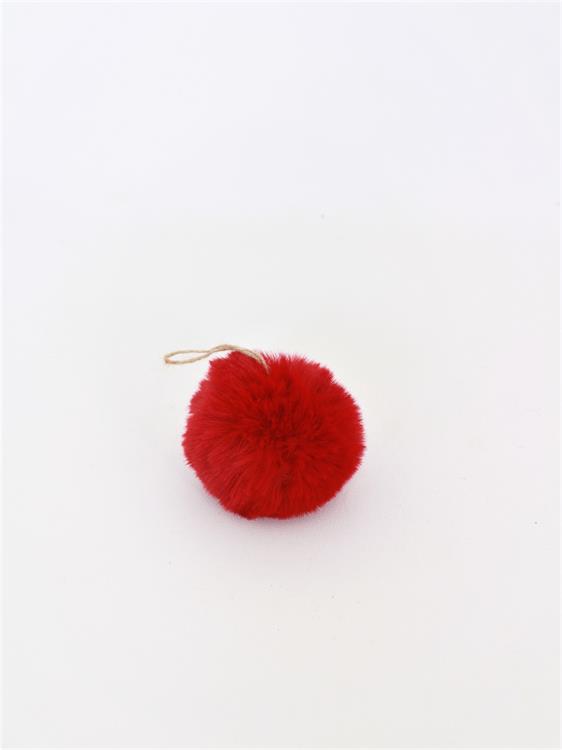 Fluff boll S, röd