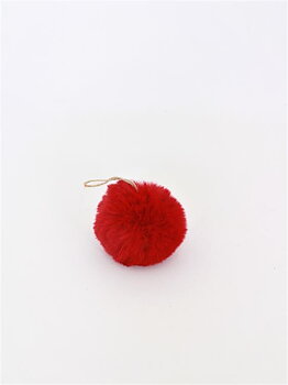 Fluff boll S, röd
