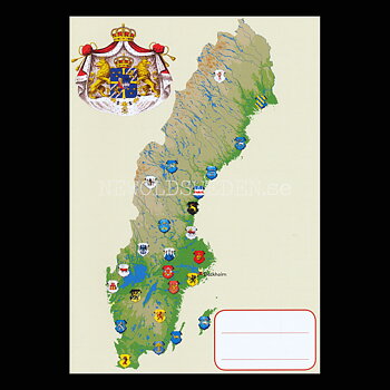 Sverige  Rithäfte/Skrivhäfte - S11-12