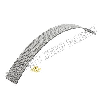 Emergency brake band with rivets early