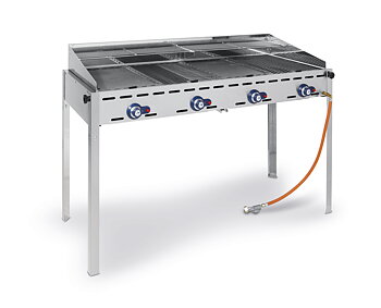 Green Fire with 4 burners