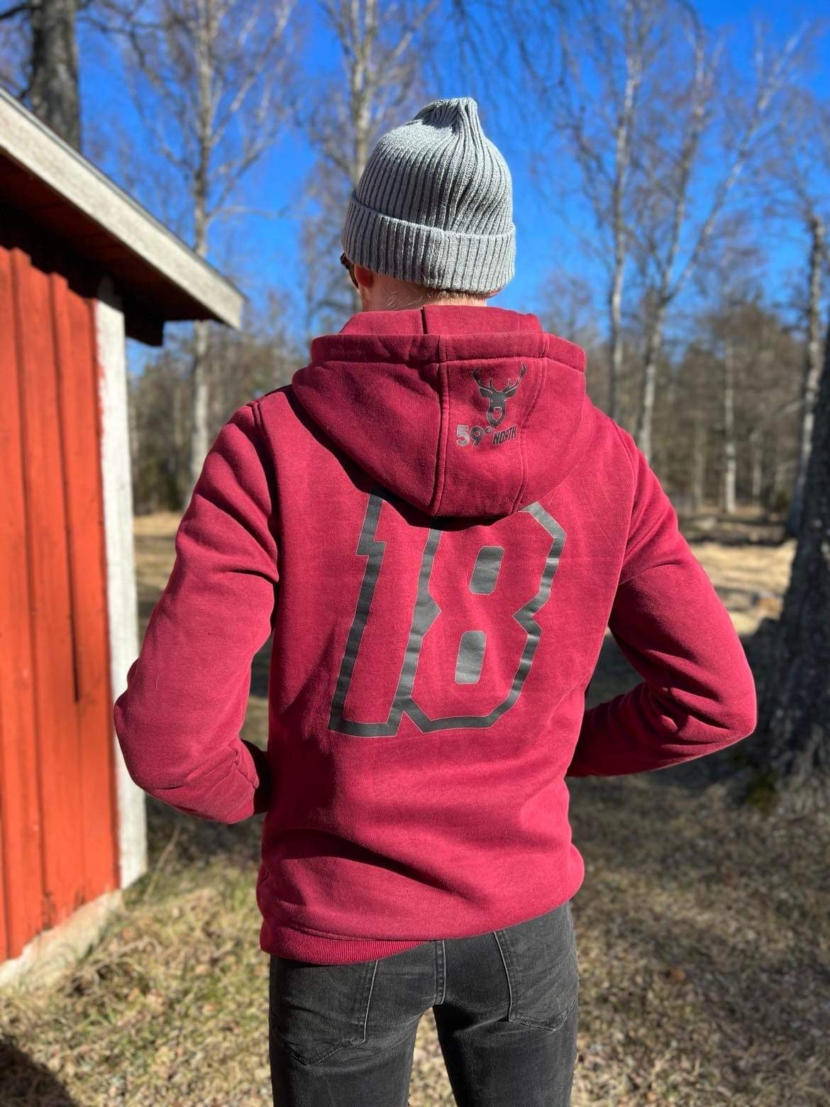 Alexander Boström Motorsport Hoodie burgundy - 2