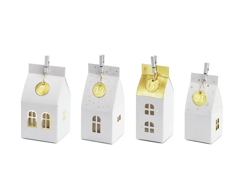 Adventskalender Hus, DIY
