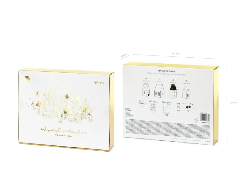 Adventskalender Hus, DIY - 4
